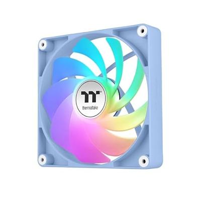 Thermaltake CT140 Reverse ARGB Sync PC Cooling Fan Hydrangea Blue 2 Pack PC-ventilator Blauw (b x h x d) 140 x 140 x 25 mm Incl. RGB-verlichtingsbesturing