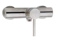 Cadans douchemengkraan geborsteld staal - thumbnail