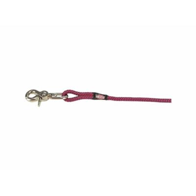 TRIXIE HONDENRIEM SLEEPLIJN ROND ZONDER HANDLUS SANGRIA ROOD 15 MTR X 0,6 CM - thumbnail