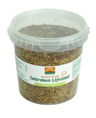 Absolute Omega Gebroken Lijnzaad 300g Absolute Omega Gebroken Lijnzaad 300g