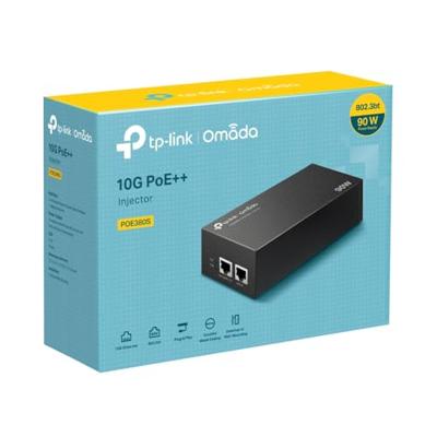 TP-Link Omada POE380S PoE adapter & injector 10 Gigabit Ethernet TP-Link Omada POE380S PoE adapter & injector 10 Gigabit Ethernet