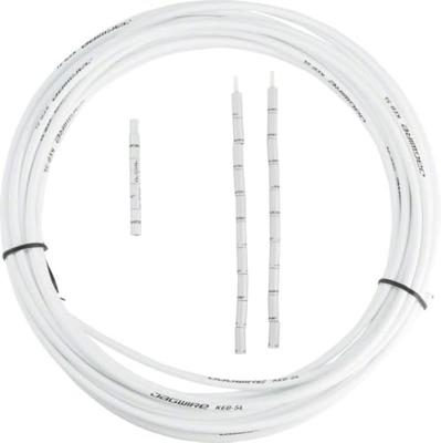 JAGWIRE Brake housing 5mm keb slick-lube (10m + end caps) - white