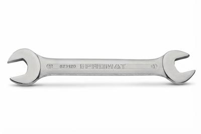 Promat/Tecwerk Dubbele steeksleutel | 10 x 13 mm lengte 172 mm | verchroomd - 4000823106