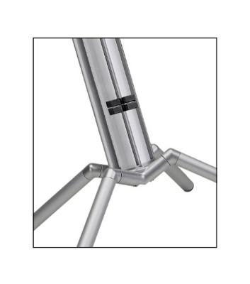 K&M 18840 Baby Spider Pro keyboard standaard zilver