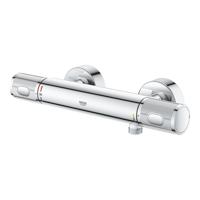 GROHE Grohtherm thermostatische opbouw douchemengkraan chroom 34827000 - thumbnail