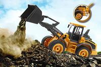 Jamara 1/16 Speelgoed RC Volvo Wheel Loader - thumbnail