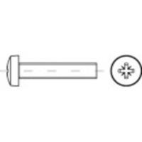 TOOLCRAFT TO-5375319 Lenskopschroeven M4 14 mm Kruiskop Pozidriv RVS A2 1000 stuk(s) - thumbnail