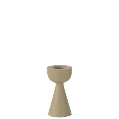 J-Line kaarshouder Kegel - alumunium - ivoor - small J-Line kaarshouder Kegel - alumunium - ivoor - small