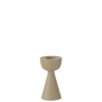 J-Line kaarshouder Kegel - alumunium - ivoor - small - thumbnail
