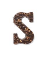 HEMA Chocoladeletter puur pecan rozijn S 125g - thumbnail