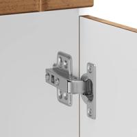 Keuken onderkast Lucca bewerkt hout oud houtkleurig - thumbnail