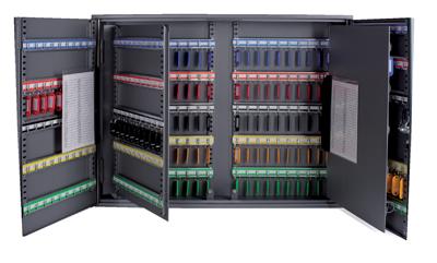 Sleutelkast Pavo XL tweedeurs 300 haken 720x540x140mm Sleutelkast Pavo XL tweedeurs 300 haken 720x540x140mm