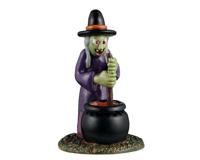 Lemax inflatable witch yard decoration halloween figuur Spooky Town 2025 - thumbnail
