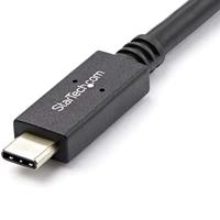 StarTech.com USB-C kabel met Power Delivery (5A), St/St, 1m, USB 3.1 (10Gbit/s), gecertificeerd, USB 3.1 Type-C kabel, USB 3.1 Gen 2 - thumbnail