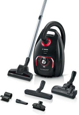 Bosch BGL8POW3A Stofzuiger met zak Zwart
