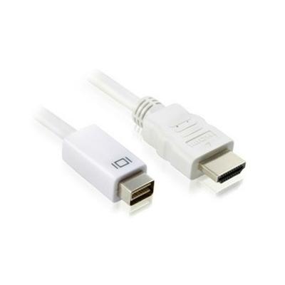 Mini DVI Male to HDMI Male,1.5 meters