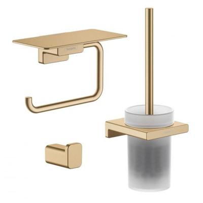 Hansgrohe Addstoris toiletaccessoireset - driedelig - Brushed bronze SW651264/SW651181/SW651434 Hansgrohe Addstoris toiletaccessoireset - driedelig - Brushed bronze SW651264/SW651181/SW651434