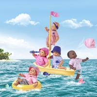 Corolle badpop coralie met badeend - bloomer, 30cm - thumbnail