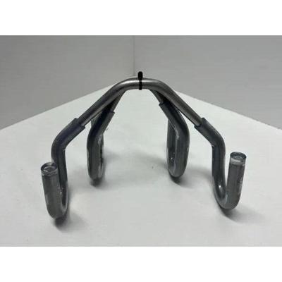 Takel&co ophanghaken met beschermingsrubber RVS (2st)