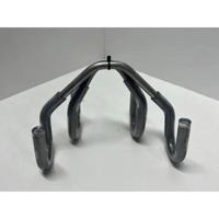 Takel&co ophanghaken met beschermingsrubber RVS (2st) - thumbnail