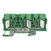 Weidmüller 1768310000-20 Aardingsklem Spanveer Groen-geel 20 stuk(s) - thumbnail