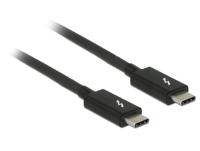 DeLOCK 84845 Thunderbolt-kabel 1 m 20 Gbit/s Zwart - thumbnail