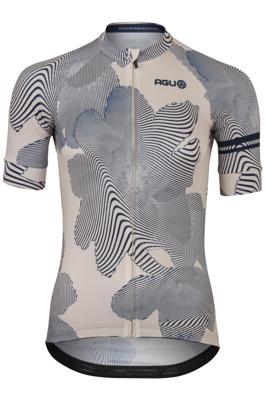 Striped Flower Fietsshirt Essential Dames