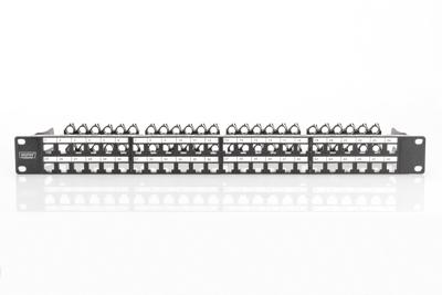 Digitus DN-91424 48 poorten Netwerkpatchpaneel 483 mm (19) CAT 6A 1 HE Meerdere kleuren Niet ingericht