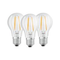 OSRAM HOMELIGHTING 4058075819290 LED-lamp Energielabel E (A - G) E27 Peer 6.5 W = 60 W Warmwit (Ø x l) 60.0 mm x 105.0 mm 3 stuk(s) - thumbnail
