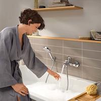 Badmengkraan Opbouw HansGrohe Rebris E Eengreeps Chroom - thumbnail