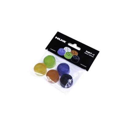 NUX NST-1 Pedal Topper set van 5 dopjes voor schakelaars effectpedaal - thumbnail