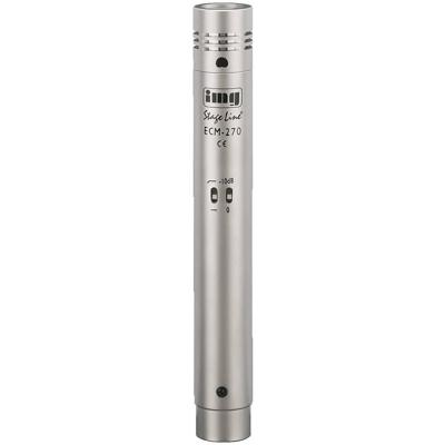 IMG Stageline ECM-270 Instrumentenmicrofoon Zendmethode:Kabelgebonden Incl. koffer Kabelgebonden