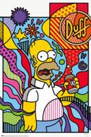 Poster The Simpsons - Donut Worry 61x91,5cm - thumbnail