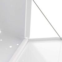 Burg Wächter POTSDAM 877 W Potsdam 877 W Brievenbus Plaatstaal Wit - thumbnail