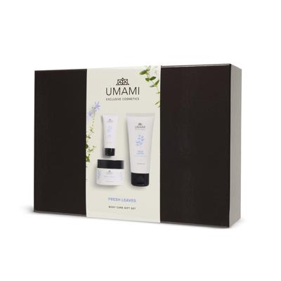 Umami Exclusive Cosmetics Fresh Leaves Body Care Gift Set Japanese Mint & Ginger