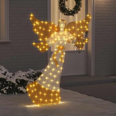 Verlichte Hoek Warmwit 116 x 29 x 158.5 cm Polyester