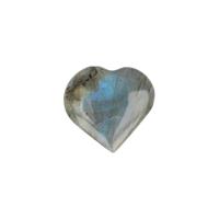 Hartvormige Edelsteen Labradoriet AA (25-30 mm) - thumbnail