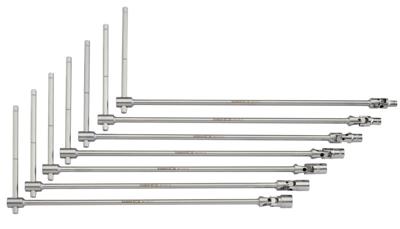 Bahco T-greep met gewricht | 9 mm | lengte 500 mm | 7-delig - BE1TS-S7 Bahco T-greep met gewricht | 9 mm | lengte 500 mm | 7-delig - BE1TS-S7