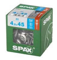 SPAX 4577000450456 Spengler-schroef 4.5 mm 45 mm T-STAR plus RVS A2 80 stuk(s) - thumbnail