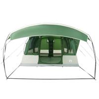 Tunneltent 5-persoons waterdicht groen - thumbnail