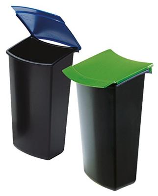 HAN HA-1843-14 Inzetbakje Voor Afvalbak Mondo 3 Liter Zwart / Blauw