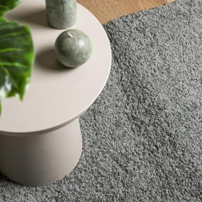 VidaXL Vloerkleed pamplona shaggy hoogpolig modern 120x120 cm groen - thumbnail