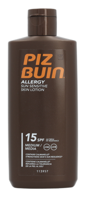 Piz Buin Allergy Sun Sensitive Skin Lotion SPF15 200 ml Lichaamsmist