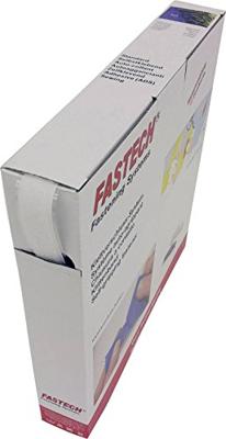 FASTECH® B20-SKL-L-000025 Klittenband Om vast te plakken Hotmelt Lusdeel (l x b) 25 m x 20 mm Wit 25 m