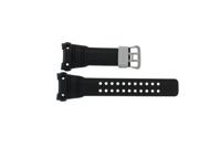 Horlogeband Casio 10473487 / GWN-1000B-1A / GWN-1000B-1B Kunststof/Plastic Zwart 22mm - thumbnail