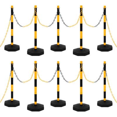 Kettingpalenset met kunststof ketting 10 m