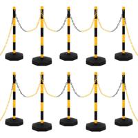 Kettingpalenset met kunststof ketting 10 m - thumbnail