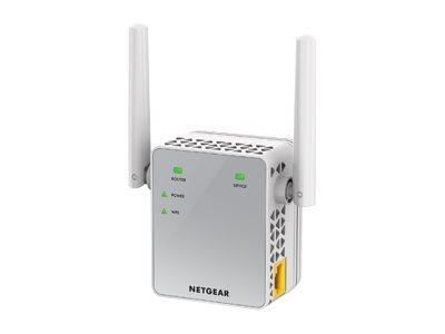 NETGEAR EX3700 WiFi Range Extender AC750, Dual-Band - 1 Fast Ethernet poort NETGEAR EX3700 WiFi Range Extender AC750, Dual-Band - 1 Fast Ethernet poort