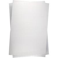 Creativ Company Https://www.cchobby.nl/vellen-krimpfolie-vel-20x30-cm-dikte-0-3-mm-mat-wit-10-vel-1-doos - thumbnail