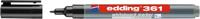 Edding whiteboardmarker e-361 zwart - thumbnail